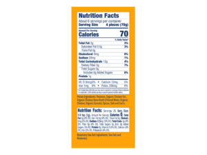 Nutrition Facts Potatoes